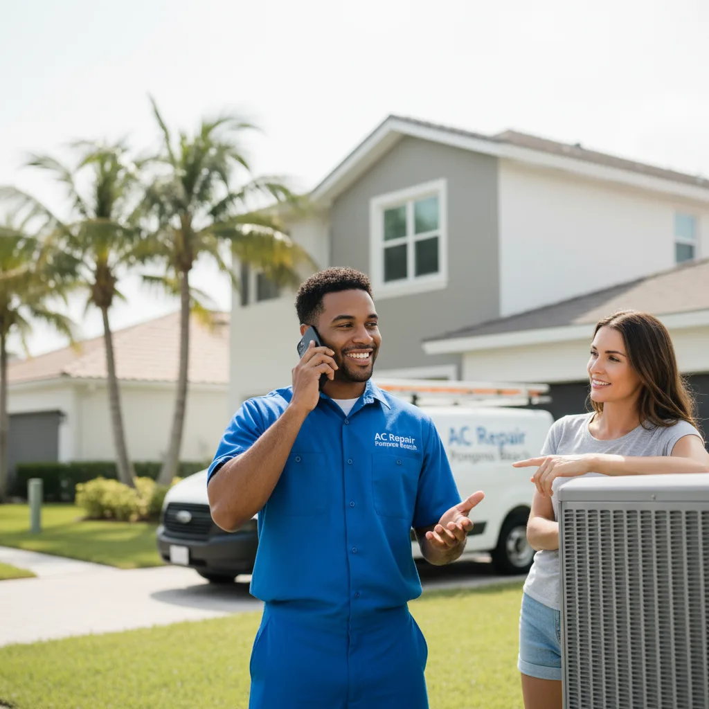 AC Repair Pompano Beach customer support in Noel